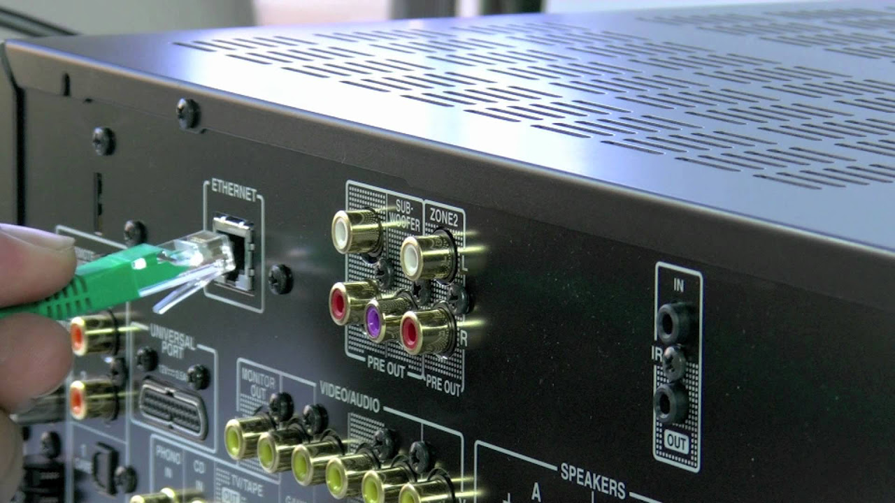 ONKYO TX-8050 Stereo Network Receiver - How to use - YouTube