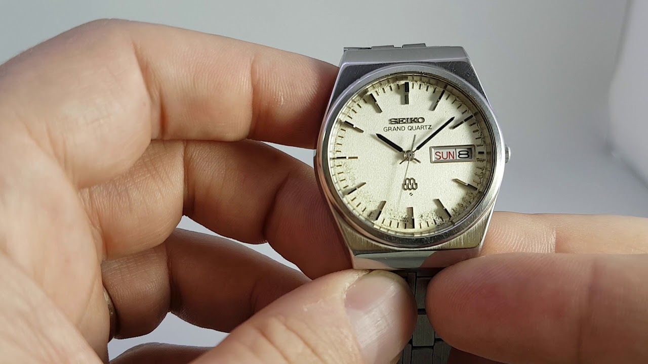 1978 Seiko Grand Quartz (twin quartz) vintage watch model number