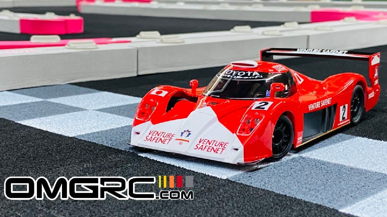 Unboxing & Running RC MINI-Z RWD TOYOTA GT-ONE TS020 (unboxing
