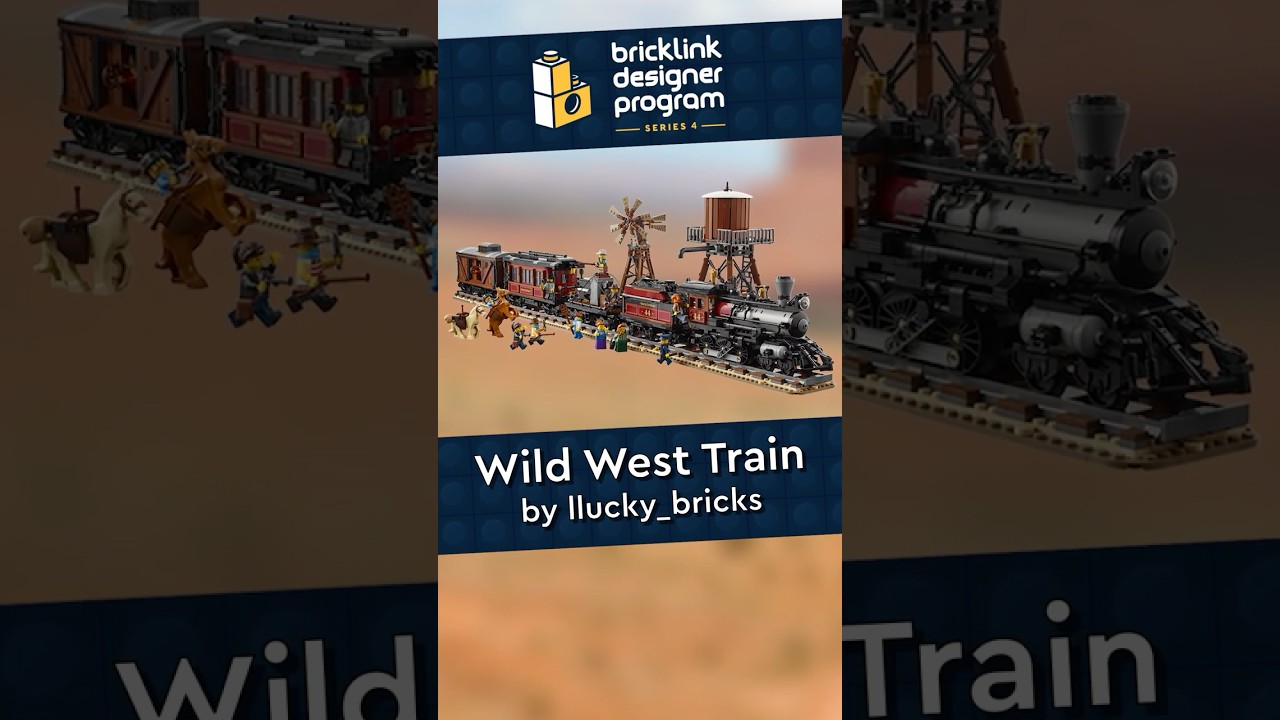 BrickLink Designer Program Series 4: Wild West Train by llucky