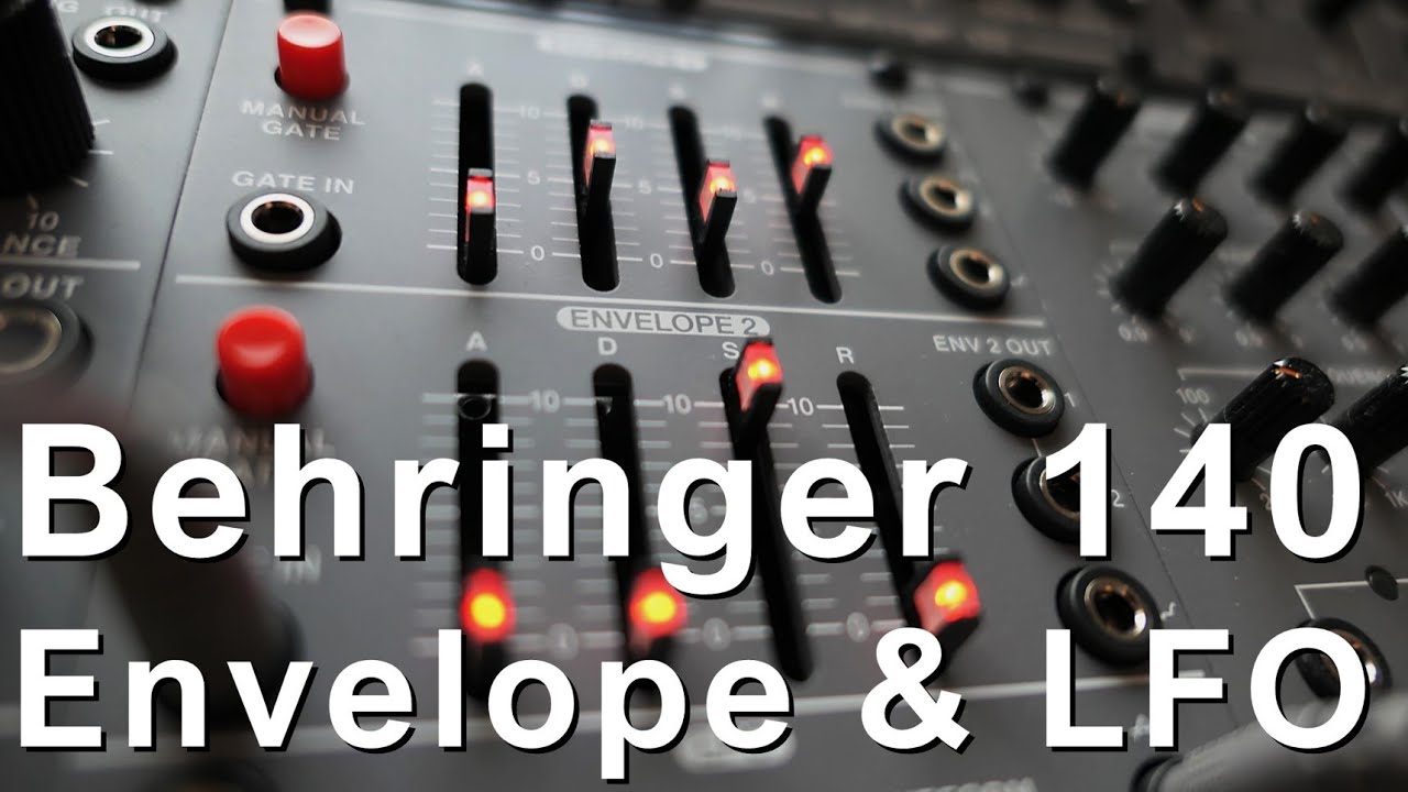 Behringer 140 Dual Envelope & LFO module - YouTube