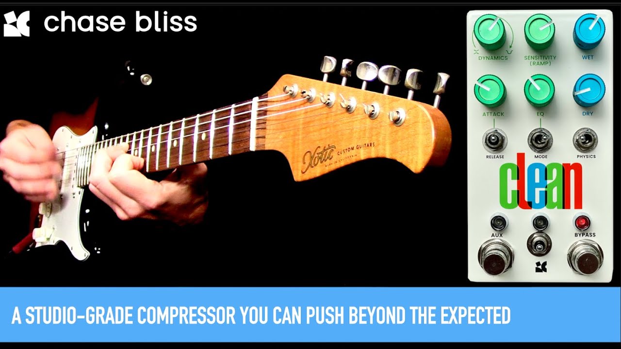 CHASE BLISS Clean Creative Compressor - YouTube