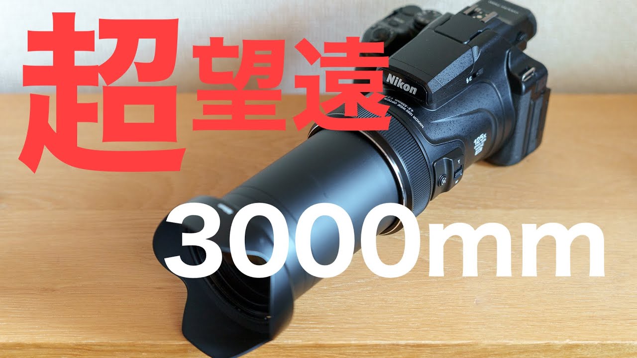 5年前の「超超望遠コンデジ」 Nikon COOLPIX P1000で遊んだ感想 - YouTube