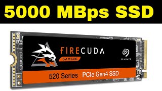 Seagate FireCuda 520 1TB M.2 PCIe 4.0 NVMe SSD/Solid State Drive