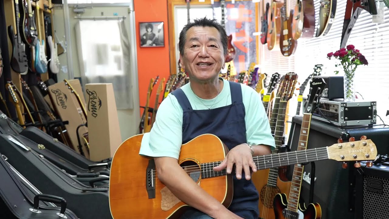 K yairi VINCENT VF-30 Blues 2021年製 新品同様！ - YouTube