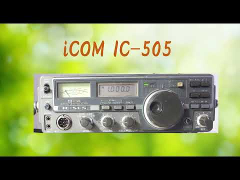 iCOM IC－505 50MHz FM SSB CW トランシーバー／アンテナの