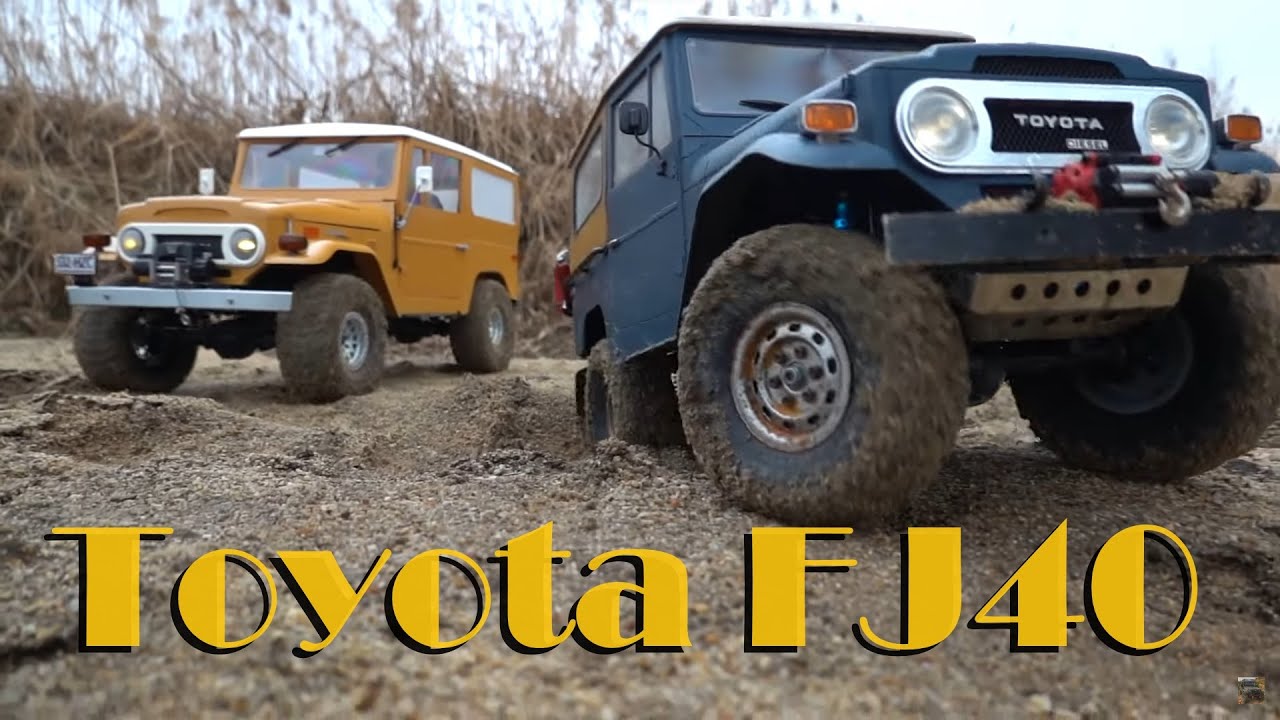 Toyota FJ40 Land Cruiser Off-road Outting ll RC4WD & FMS 1/10