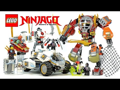 LEGO Ninjago 70592 Salvage M.E.C. & 70588 Titanium Ninja Tumbler