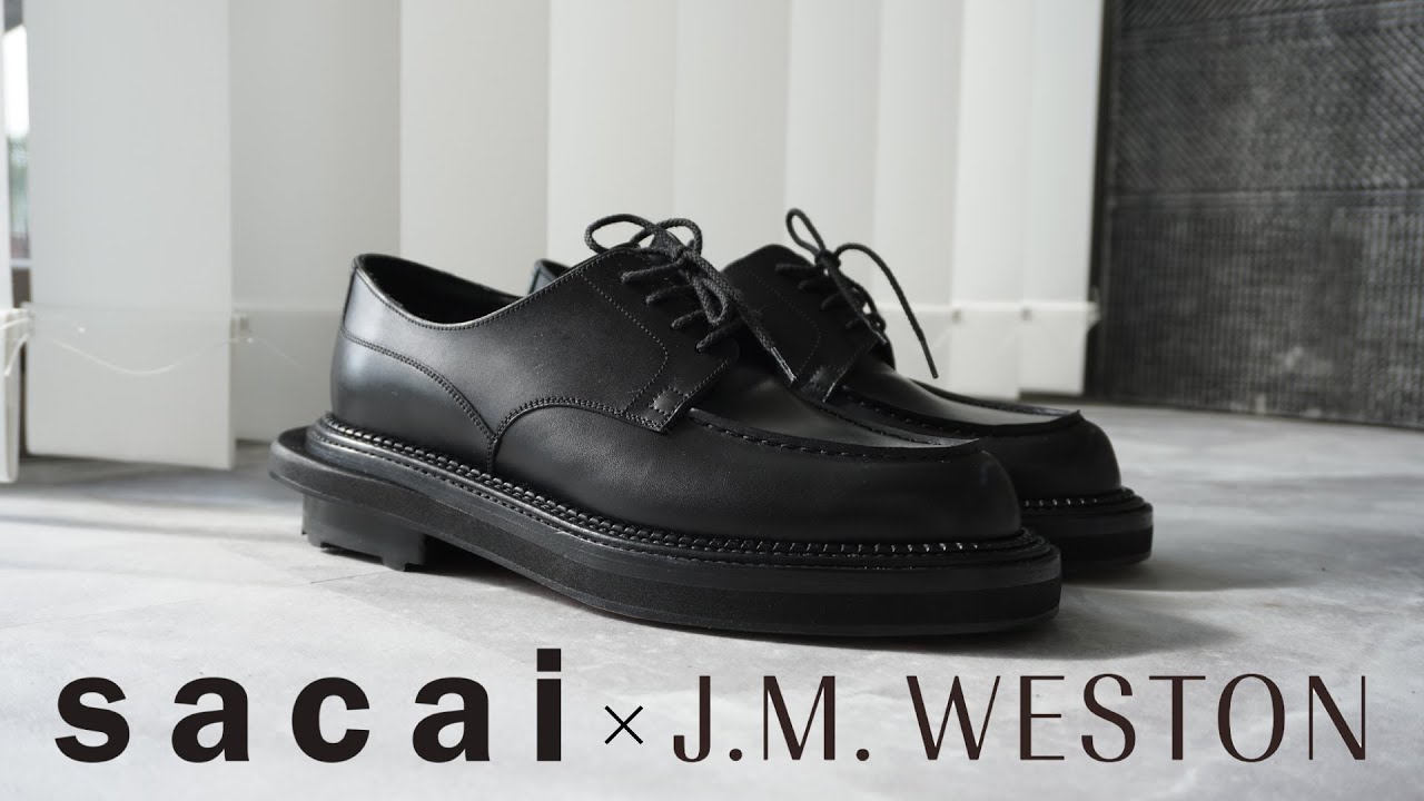 sacai x J.M.WESTON] Sacai reimagines the classic golf shoe for