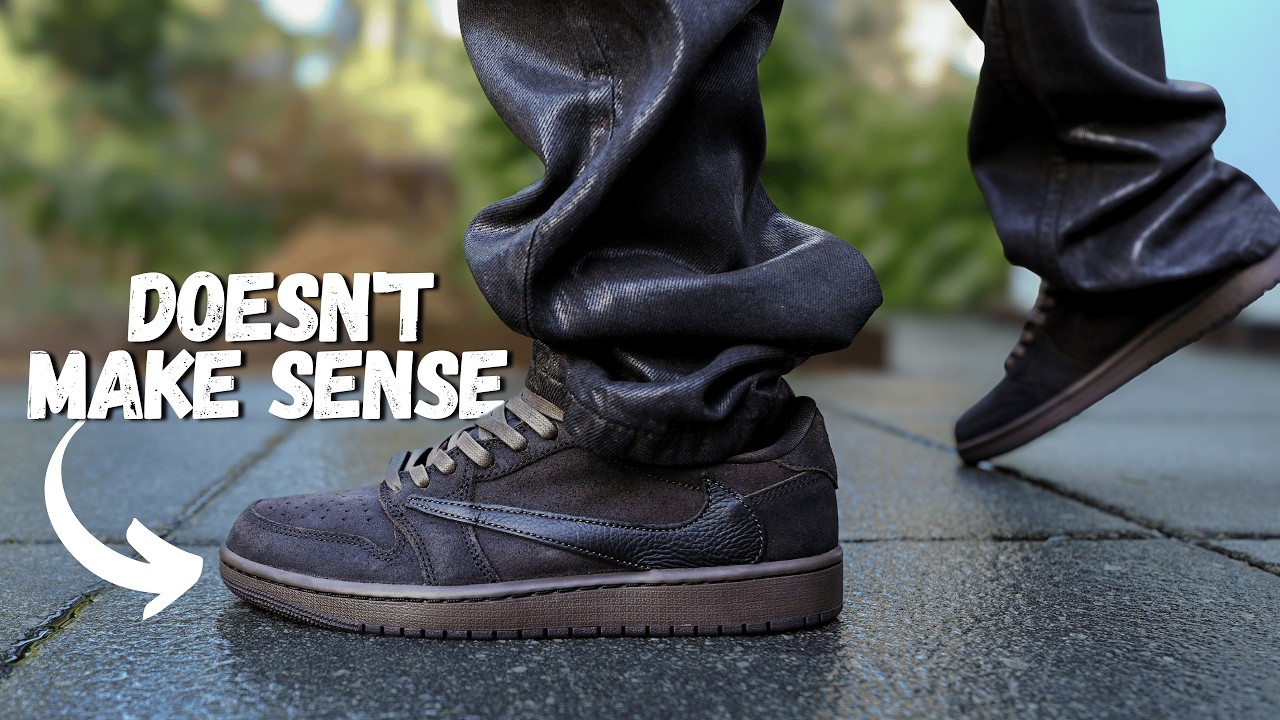 Travis Scott x Jordan 1 Low Velvet Brown Review - YouTube