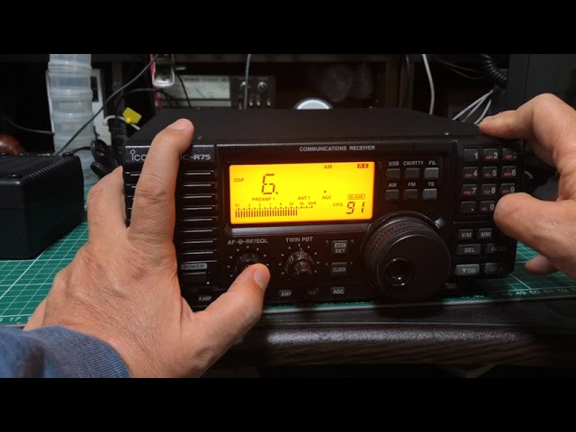 IC-R75 repaired [2023/01/16] - YouTube