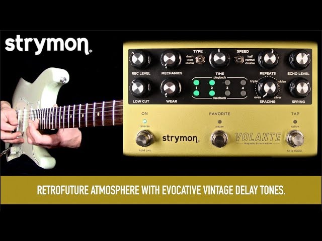 Strymon Volante Magnetic Echo Machine - YouTube