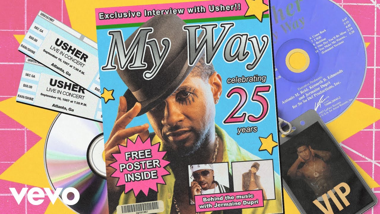 Usher - Celebrating 25 Years of My Way - YouTube