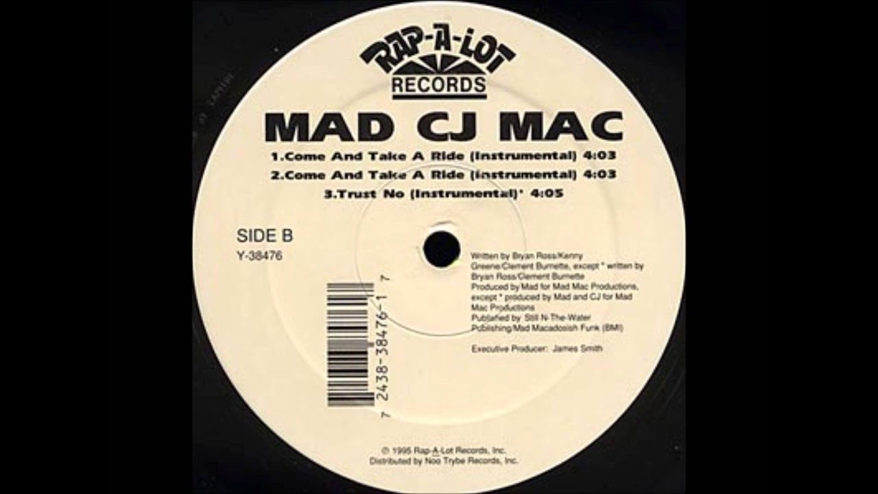 Mad CJ Mac ‎-- Come And Take A Ride Intrumental) HQ - YouTube