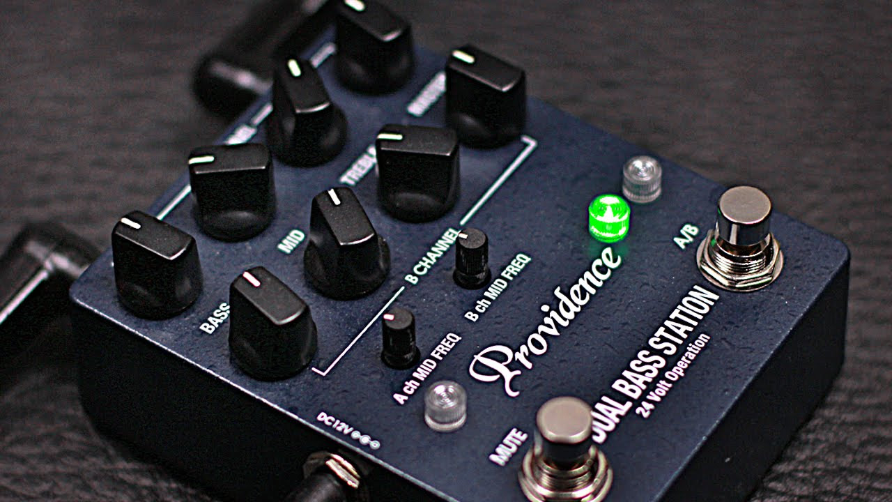 Providence Dual Bass Station DBS-1 Preamp - BASS Demo - YouTube