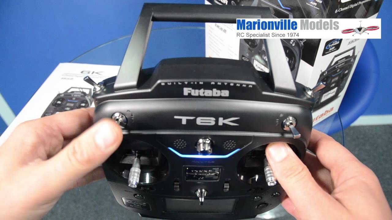 Futaba T6K Review + R3006SB 6-Ch 2.4GHz T-FHSS Radio System - YouTube