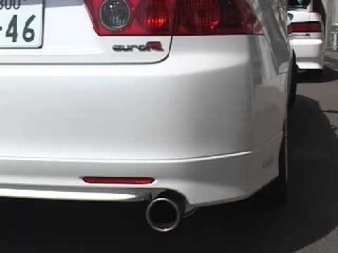 ホンダツインカム】Muffler Sound - Accord CL7 - YouTube