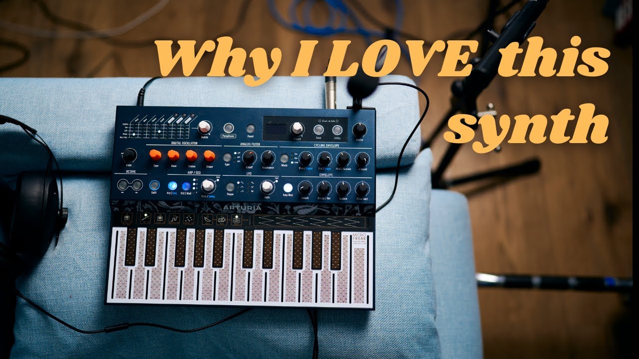 Everybody should own a synth like this! The Arturia Microfreak