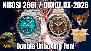 Nibosi 2661 / Duxot 2026 Watch Double Unboxing Fun - YouTube