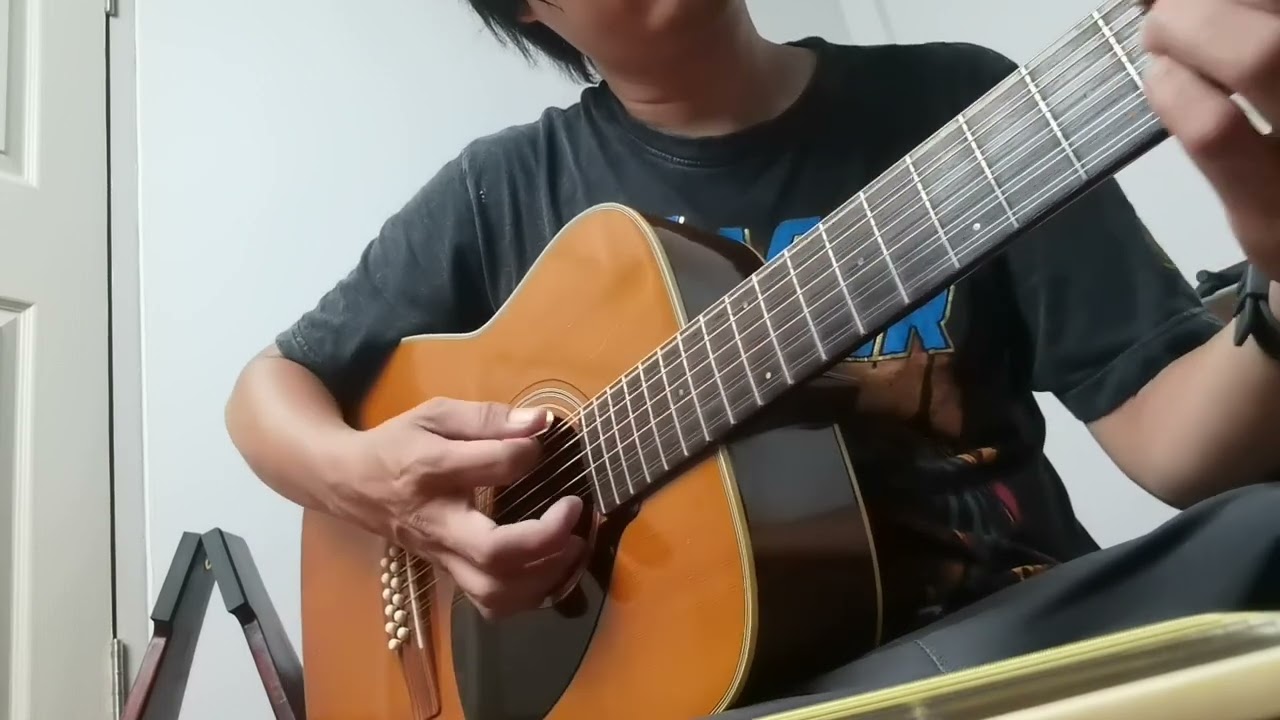 YAMAHA FG-230 赤ラベル 12弦！ - YouTube