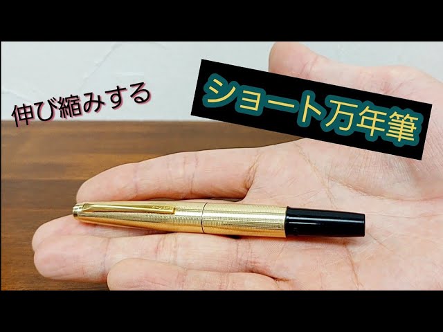 Pilot Elite? No, it's a [retractable short fountain pen]. - YouTube