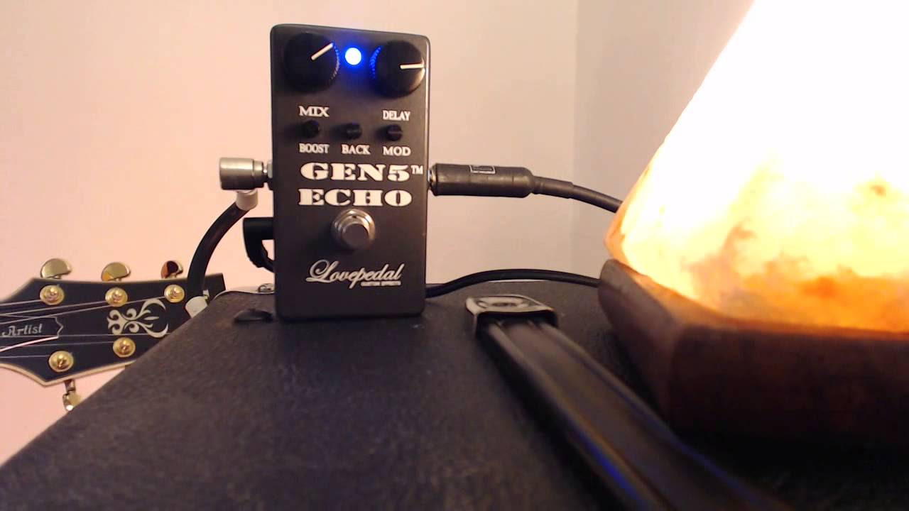 Lovepedal GEN5 Echo! HQ Demo! - YouTube