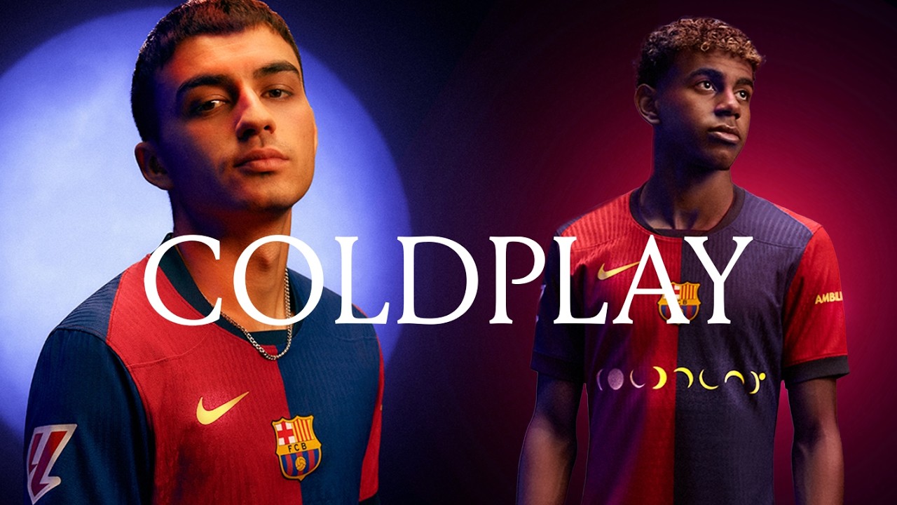 A COLLAB MEANT TO BE! FC Barcelona x Coldplay x Spotify 🌕 - YouTube