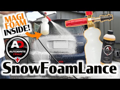 Ideal Foam Washing with AutoBrite Direct's SNOW FOAM LANCE