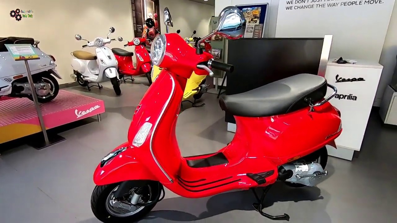 2020 Vespa 125 ZX BS6 Piaggio Detailed Review - YouTube