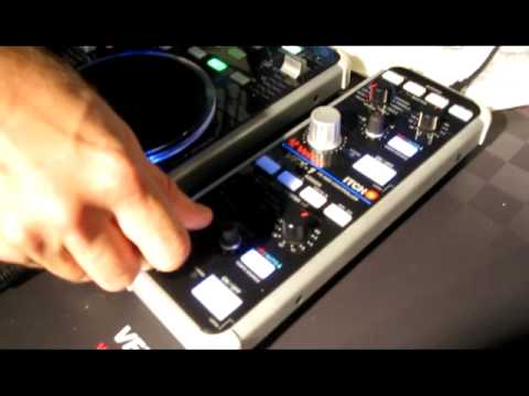 Vestax VFX1 Effect Controller for the VCI 300 - first touch - YouTube
