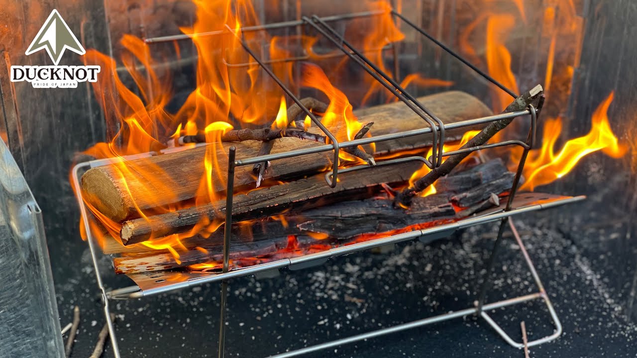 キャンプ道具▽DUCKNOT焚火台B.S.Tの良い所悪い所▽子育てしながら