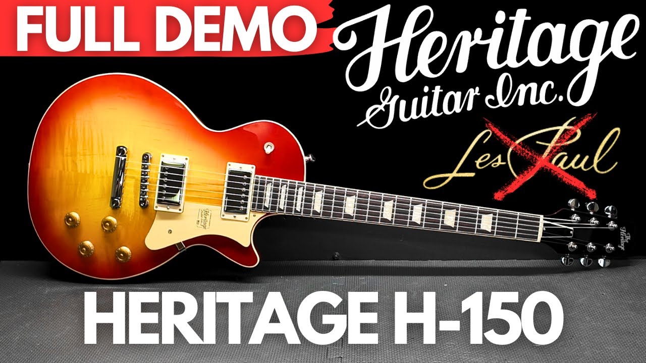 Is the Best Gibson Les Paul Actually the HERITAGE H-150? - YouTube