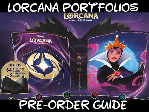 ロルカナ ロゴ カードファイル ロアブック Lorcana ultra pro Disney