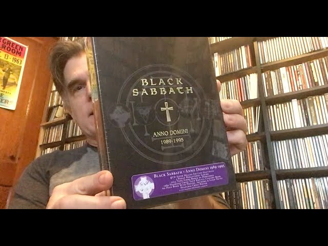 Unboxing: Black Sabbath - Anno Domini CD Box Set 1989 -1995 (4 CDs