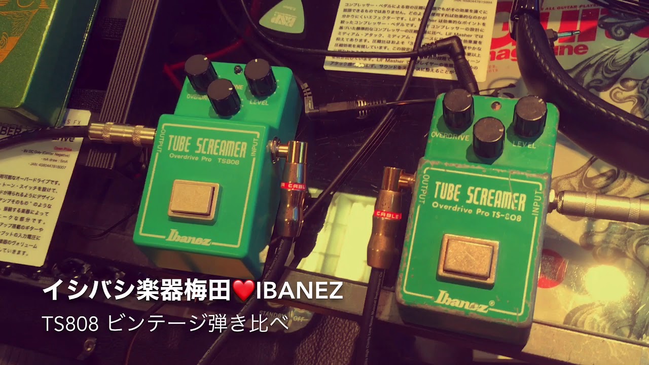 1981年製】 Ibanez / TS808 ヴィンテージエフェクター【イシバシ楽器