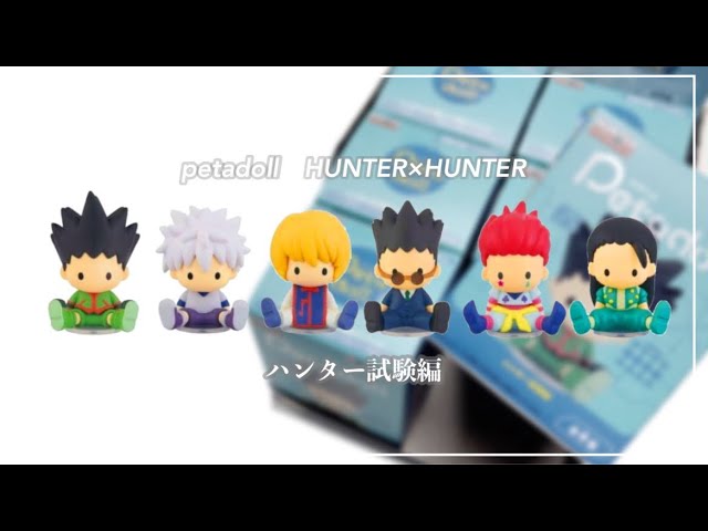 開封動画］HUNTER × HUNTER⌇ 念願のpetadoll BOX買い📦 - YouTube