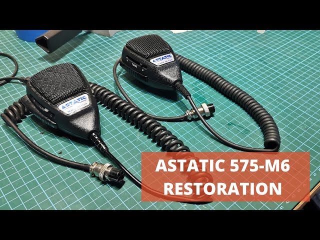 ASTATIC 575 M6 RESTORATION - YouTube