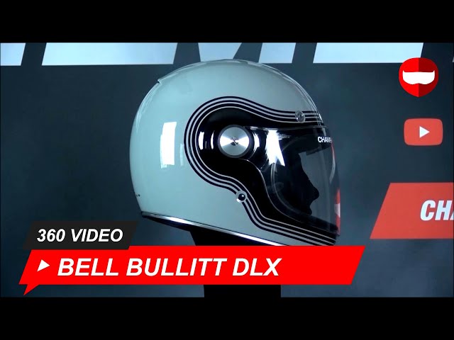 Bell Bullitt DLX Full-Face Helmet Flow Gloss Gray Black