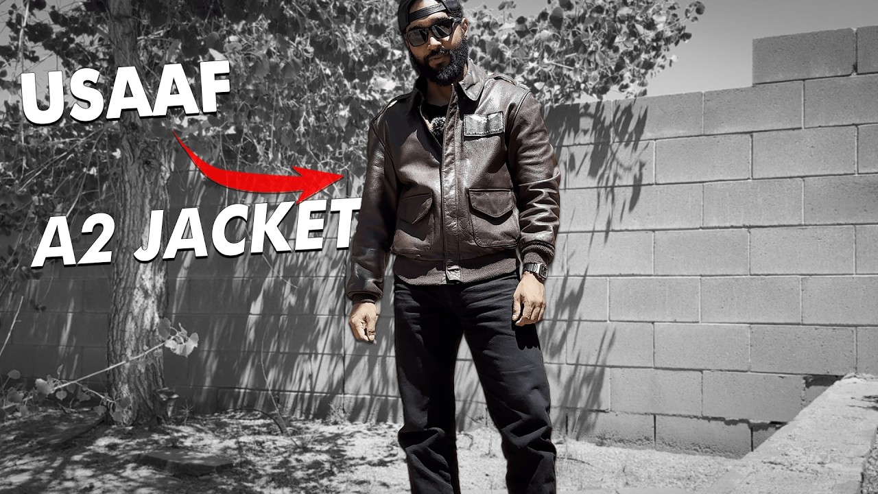 This leather A2-flight jacket is still worn nearly 100 YEARS later