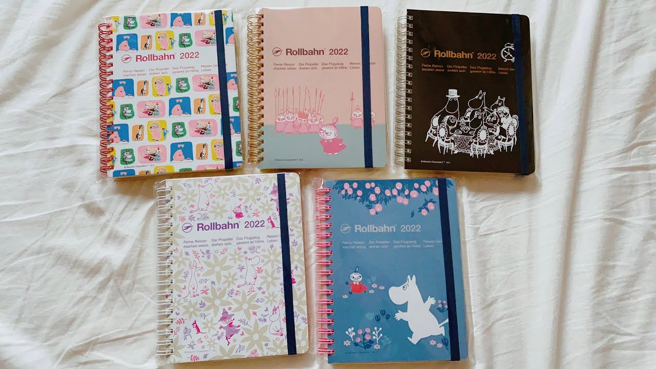 2022年】 ムーミンのロルバーン ダイアリー🙌📚 【10月始まり】 - YouTube