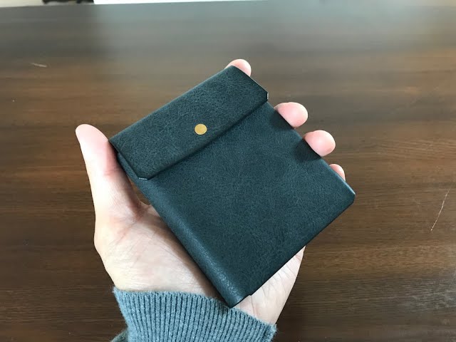 safuji】ミニ折り財布の紹介と1年後のエイジング【ナッパネビア
