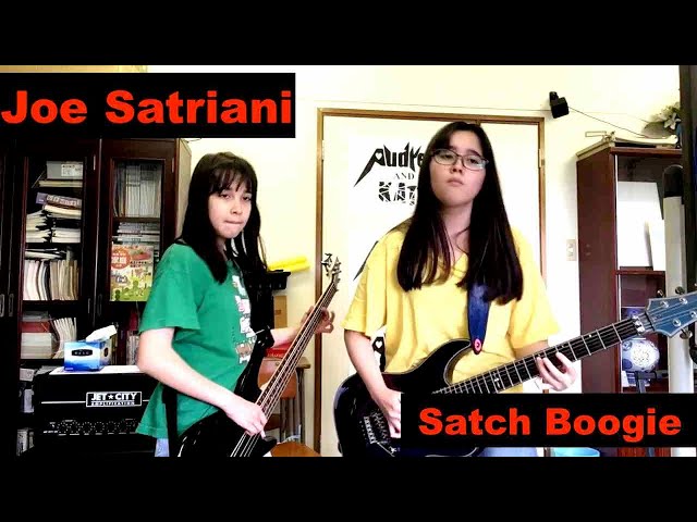 Joe Satriani - Satch Boogie - guitar + bass - cover ジョー