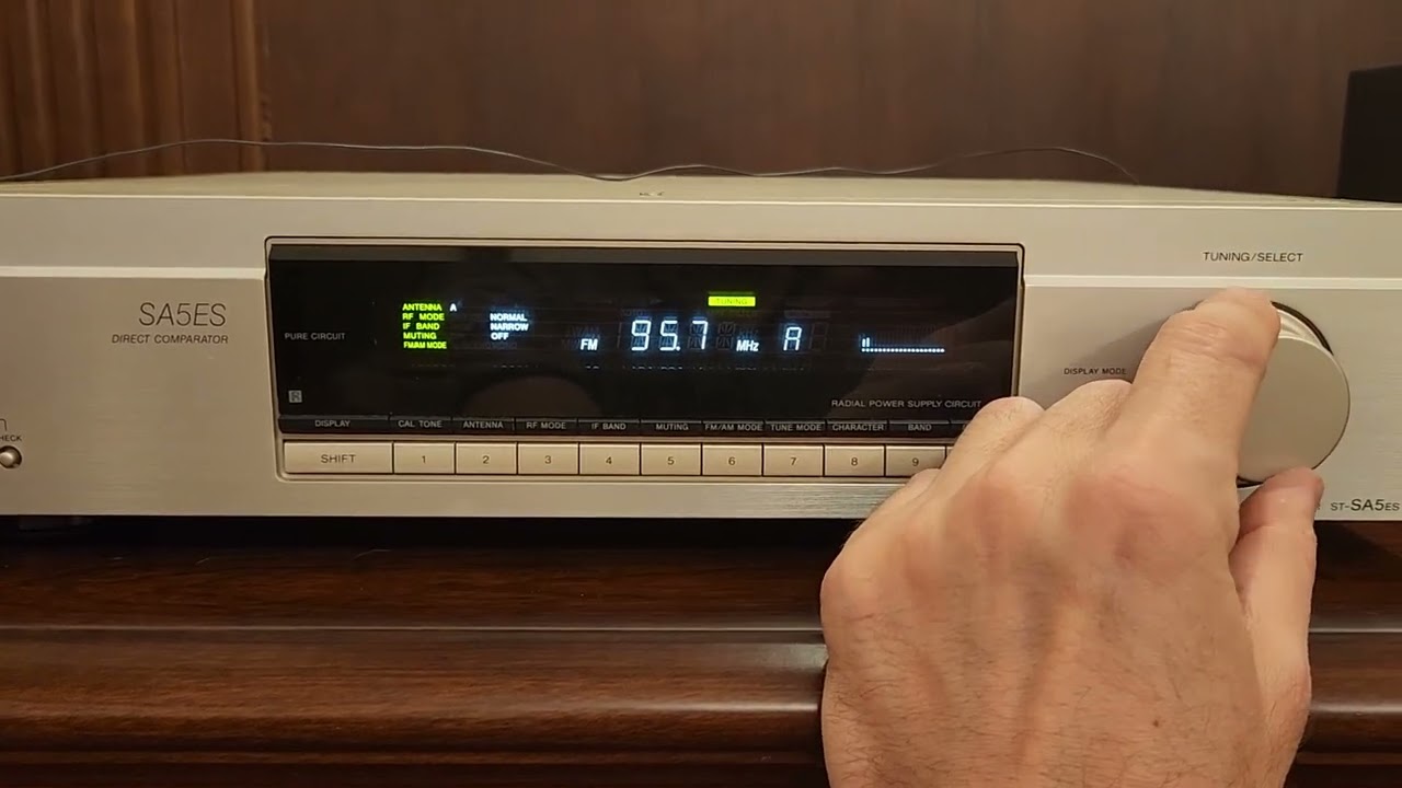 Sony ST-SA5ES - YouTube