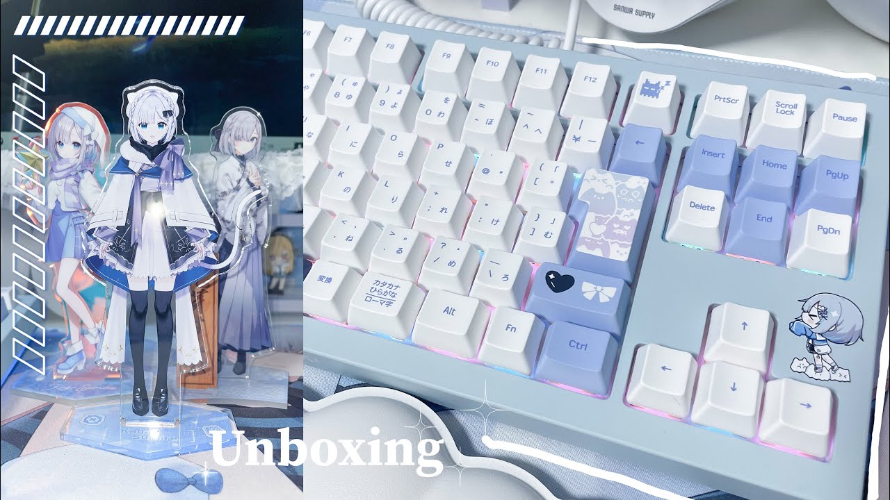 ぶいすぽっ！ VSPO! GEAR 花芽すみれ ゲーミングキーボード 【公式通販】