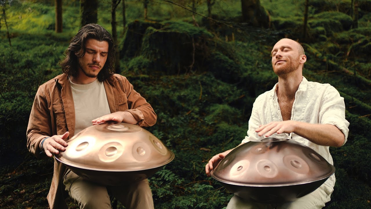 MASH handpan. 9音 C# Annaziska ・ C# マイナー 432hz - YouTube