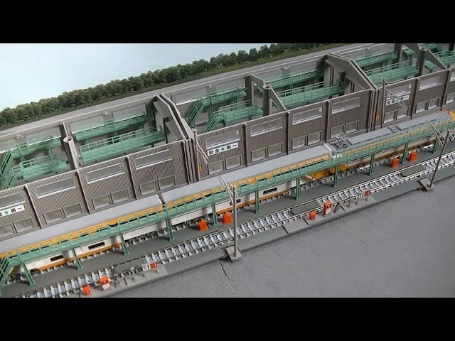 TOMIX 機関区レールセット&延長部組み立て完成後動画 【Nゲージ 鉄道