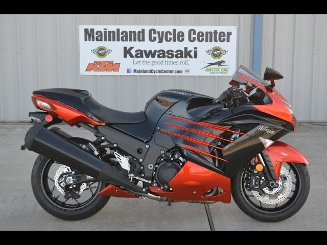 2014 Kawasaki ZX14R ABS Ninja Candy Burnt Orange Overview and