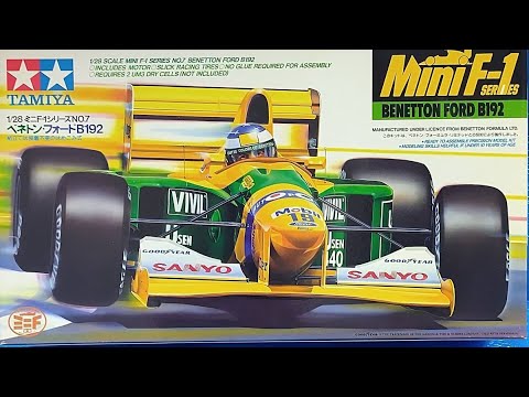 Benetton B192 Tamiya Mini F Yokokawa-chan's Room - YouTube