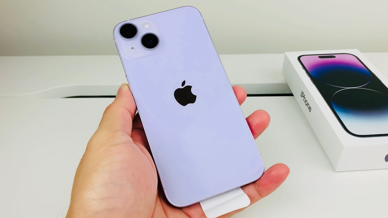 iPhone 14 PURPLE Unboxing & First Impression! - YouTube