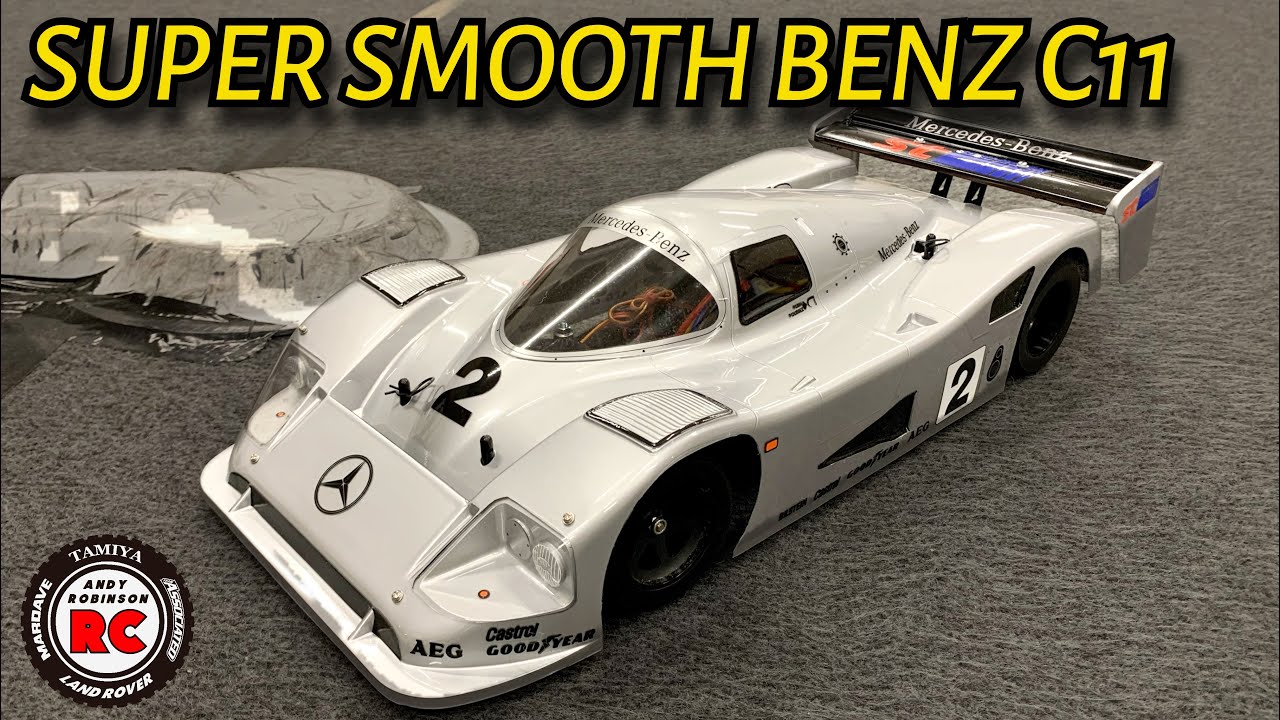 E200: Let's Drive it! Raw Race Footage Of Tamiya's Mercedes Benz